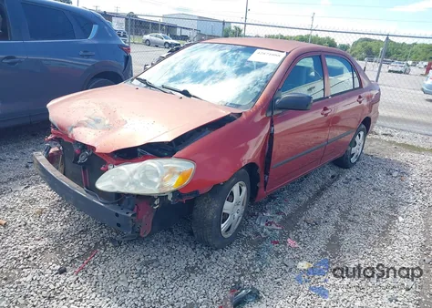 2007 Toyota Corolla Ce from USA, damaged, VIN 2T1BR32E87C785327